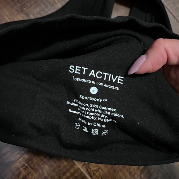 Set Active Sport Body Crop Tank - Picture 3 of 3